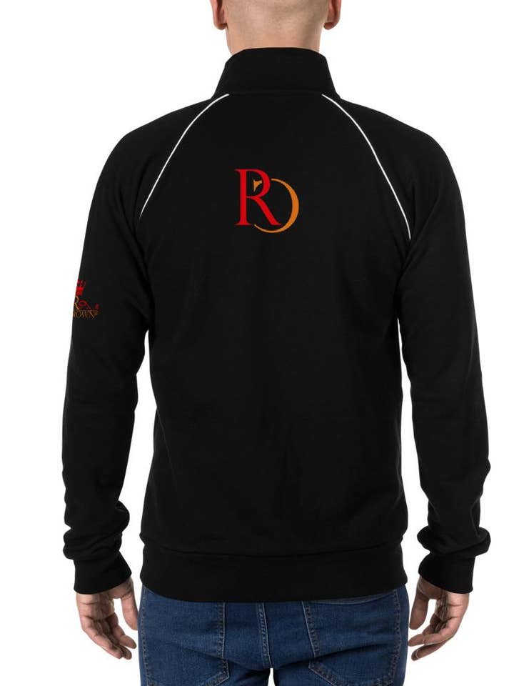 RC Piped Fleecejakke for engroshandel hos Red Crown Clothing LLC