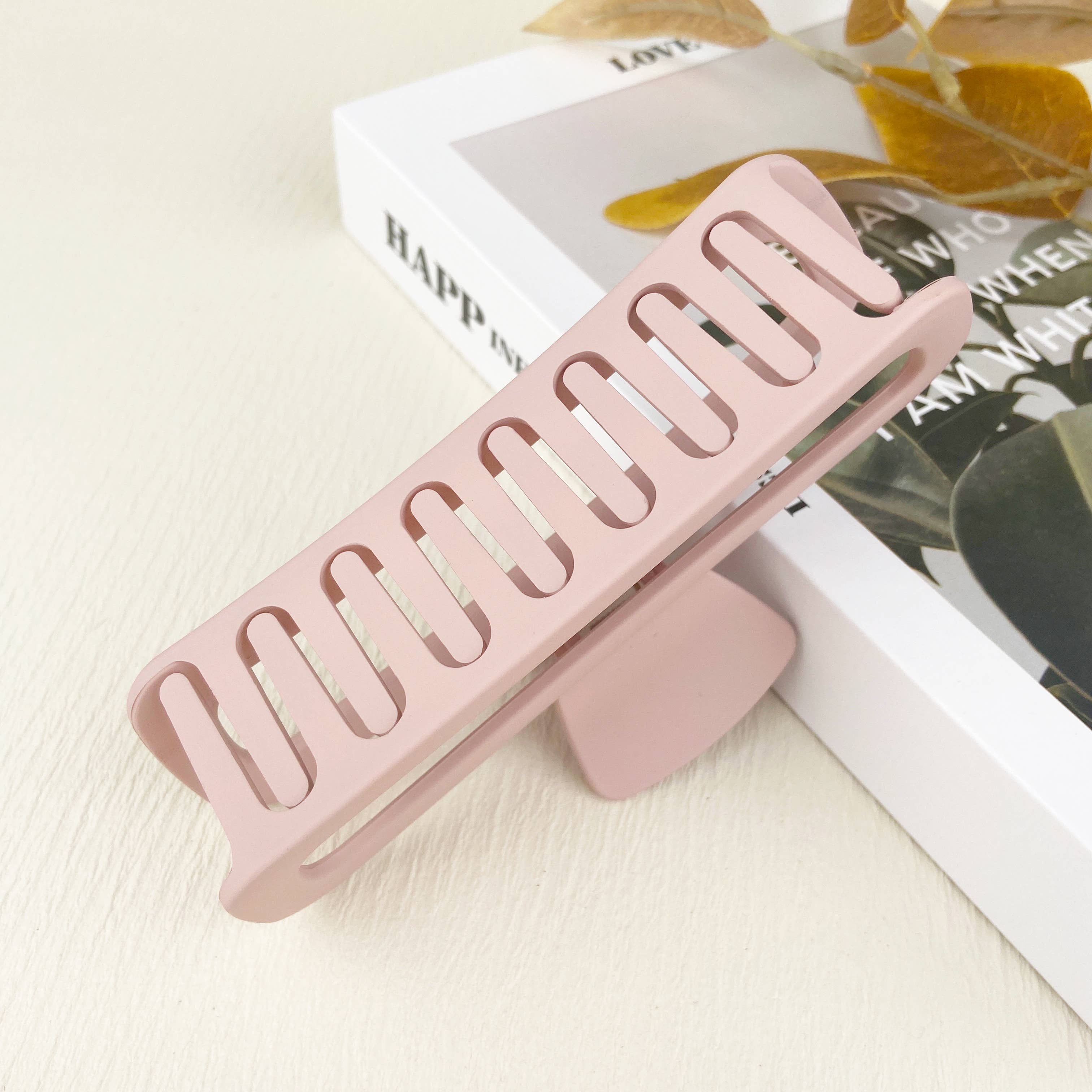 mildstyles – Engroshandel Hårspænde - Dame – Frostet rektangulært hårspænde7