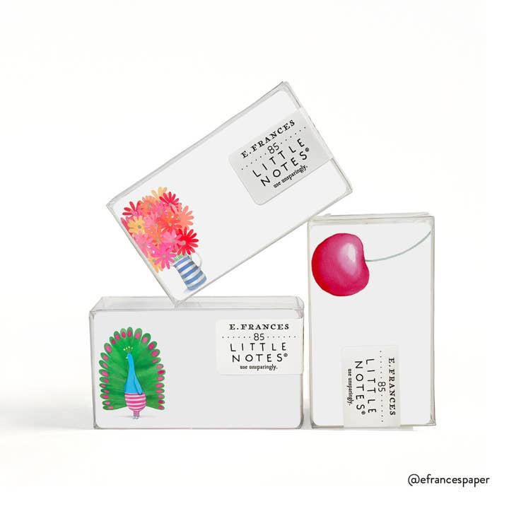E. Frances Paper - Wholesale Stationery/Notecard Set - Blueberry Little Notes®