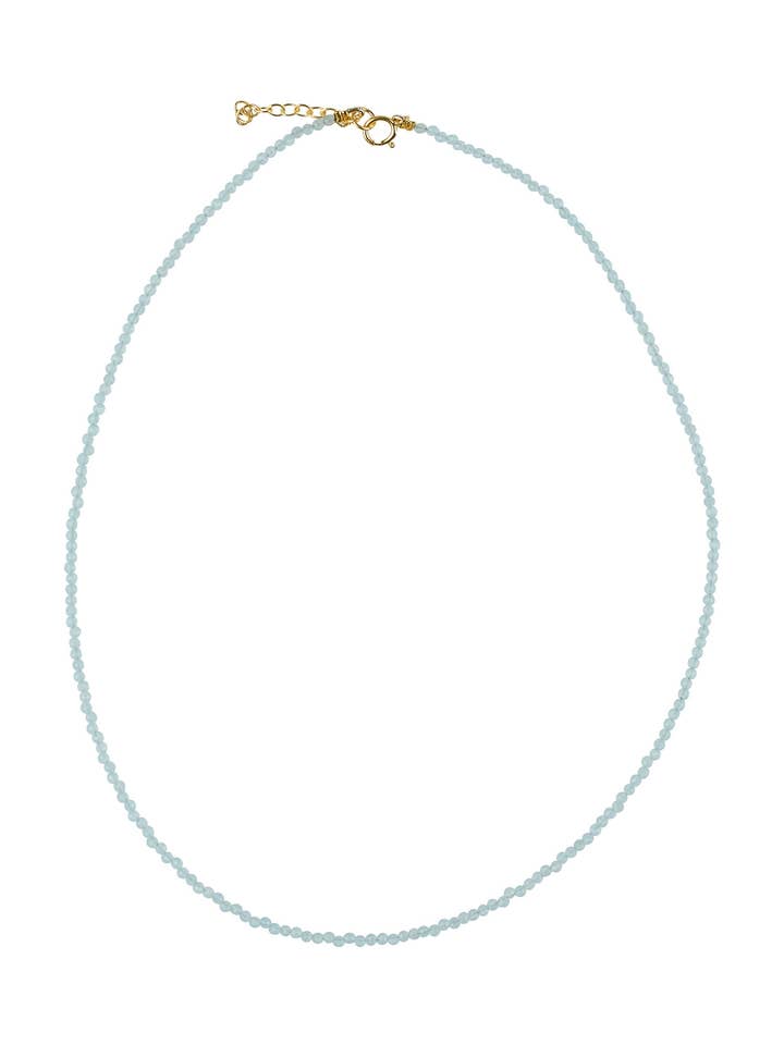 Collar de calcedonia con cierre g-p para venta al por mayor de XZOTA