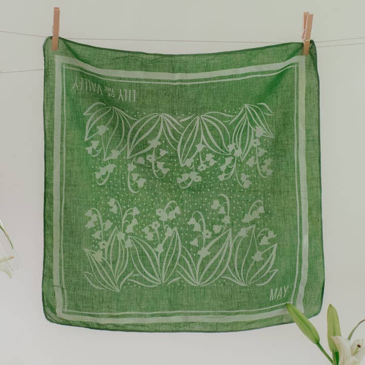 Dyeraid - Wholesale Bandana - Women's - The Lily of the Valley Bandana0