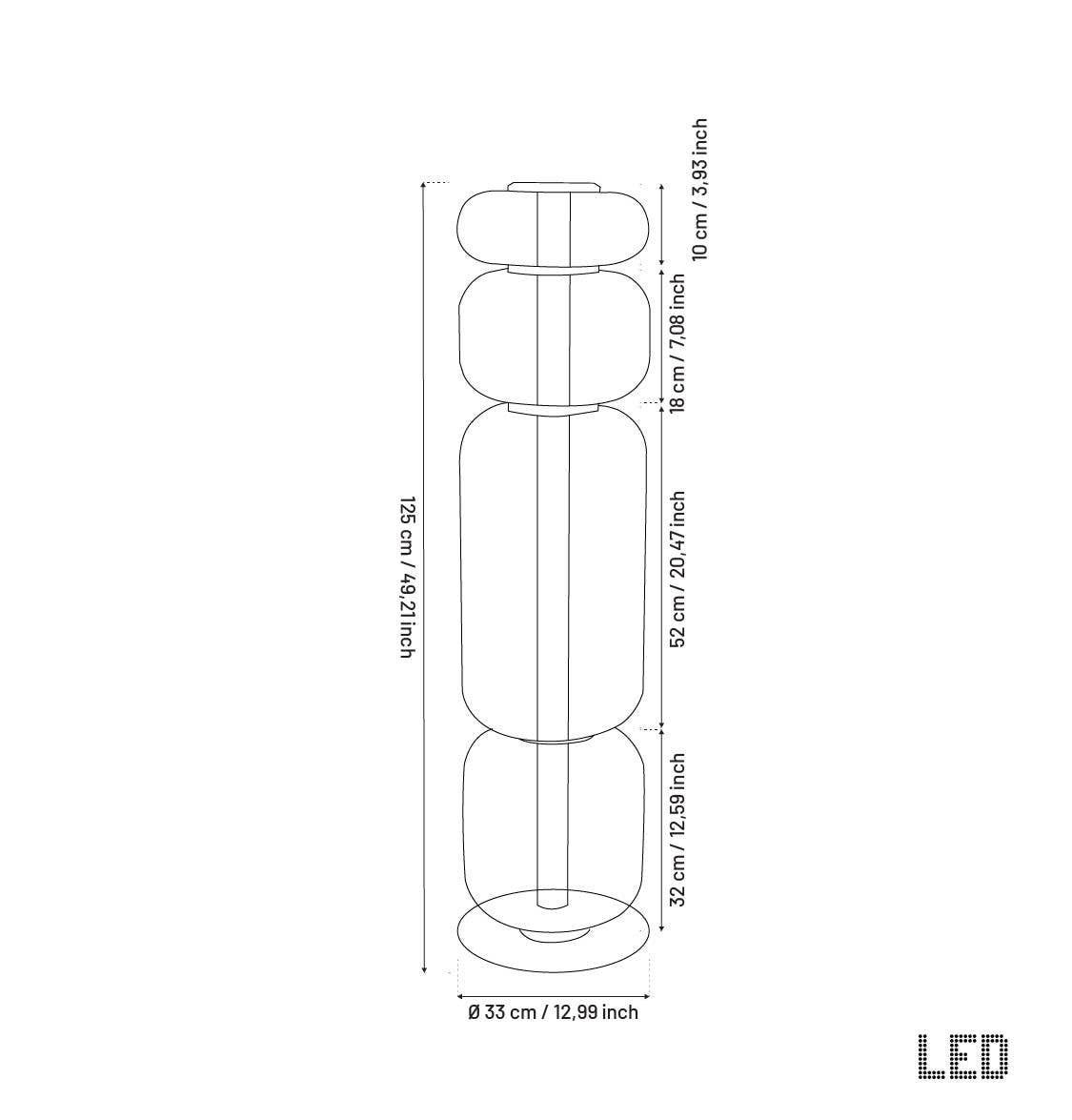 HEKA LIGHTING & TRADING LTD - Wholesale Floor Lamp - Seoul Four Smoked Glass Antique Marble Floor Lamp9