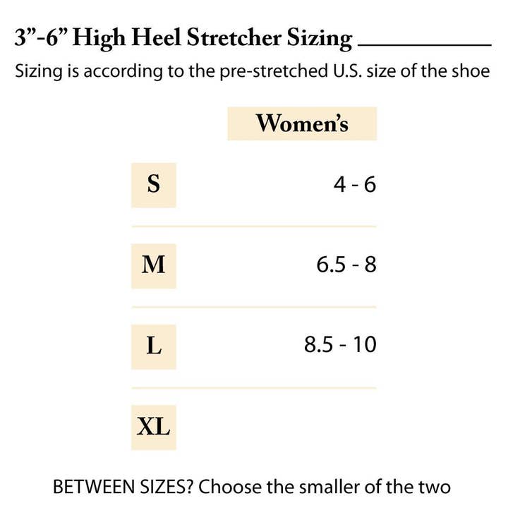 FootFitter - Wholesale Shoe Horn - Unisex - FootFitter Premium Professional 3"-6" High Heel Shoe Stretcher - HH17
