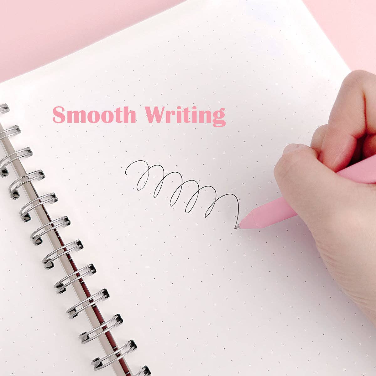 Wrapables.com - Wholesale Pen - Wrapables Retractable Black Ink Gel Pens, 0.5mm (Set of 6)41