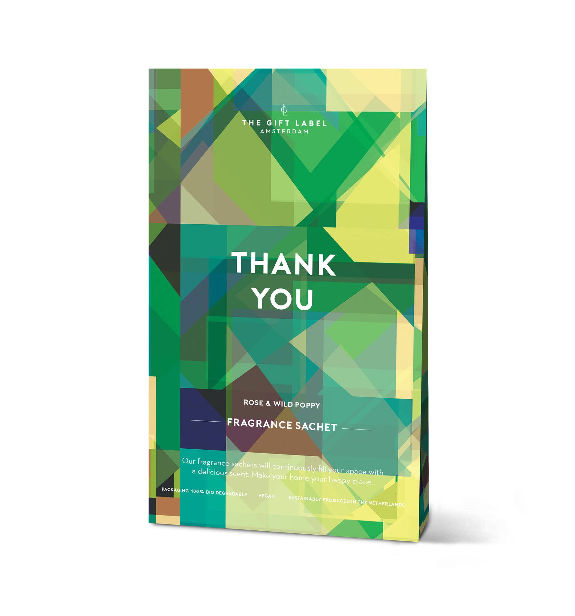 Oli Olsen – wholesale Sachet – The Gift Label Scented Sachet Thank You Wild Poppy0