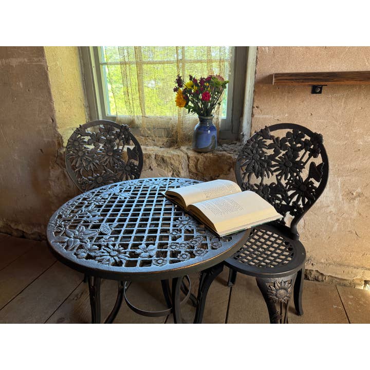 Painted Sky Designs - Wholesale Patio Set - Wildflower Bistro Set3