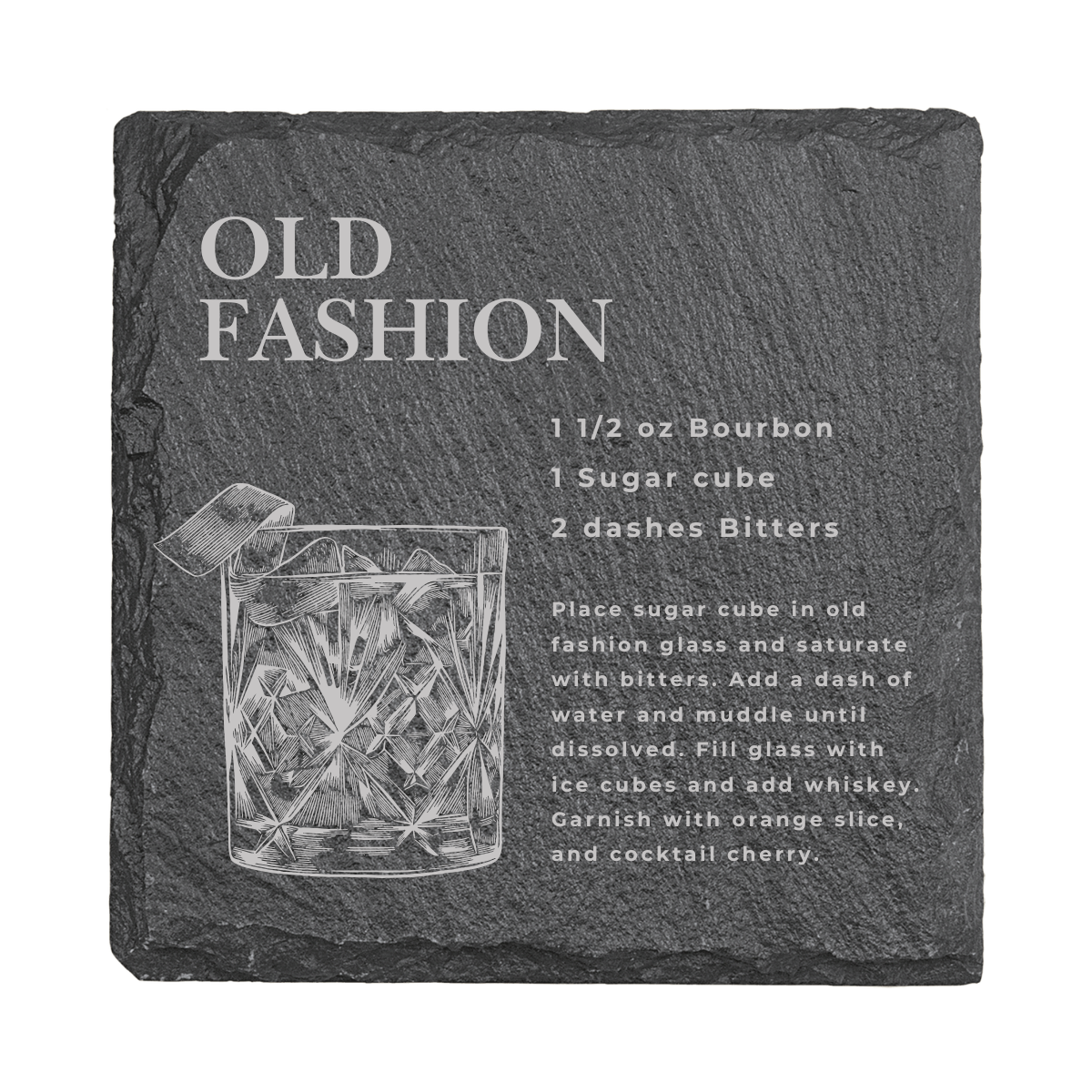 Nautically Northern - Wholesale Coasters - Classic Cocktail Recipe Coasters | Wood & Slate Bar Coasters19