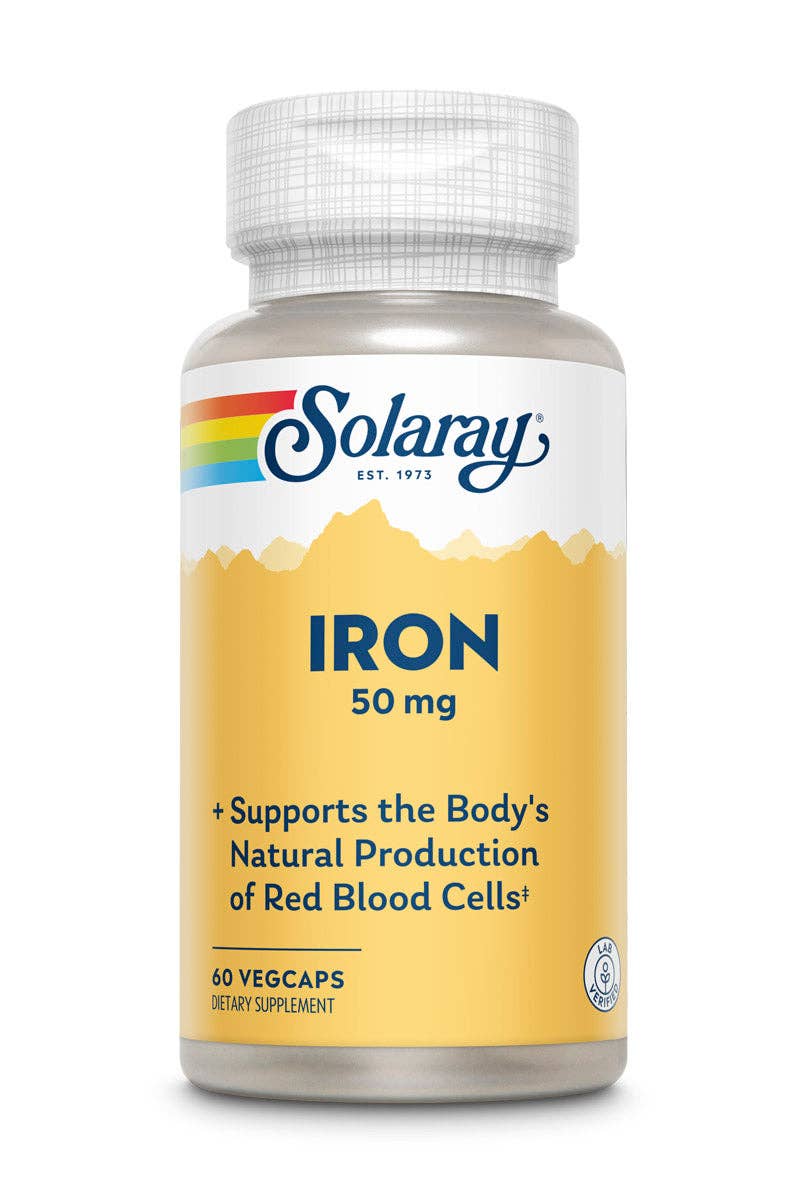 Solaray - Wholesale Oral Supplement/Vitamin - Iron 50mg