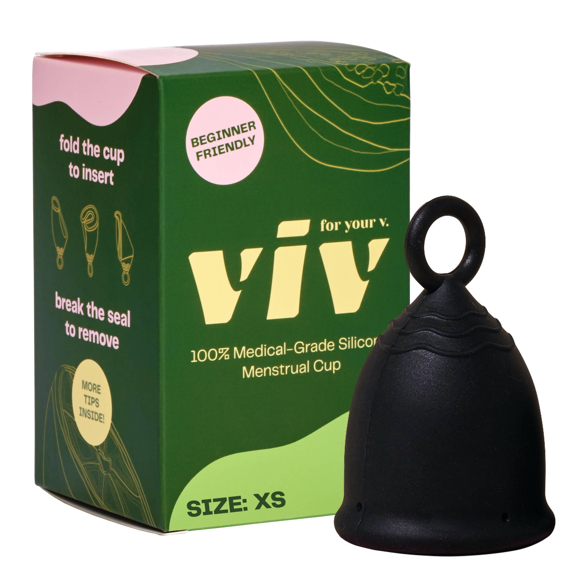 Viv for your V - Wholesale Menstrual Cup - Viv Menstrual Cup - Reusable Silicone Period Cup1