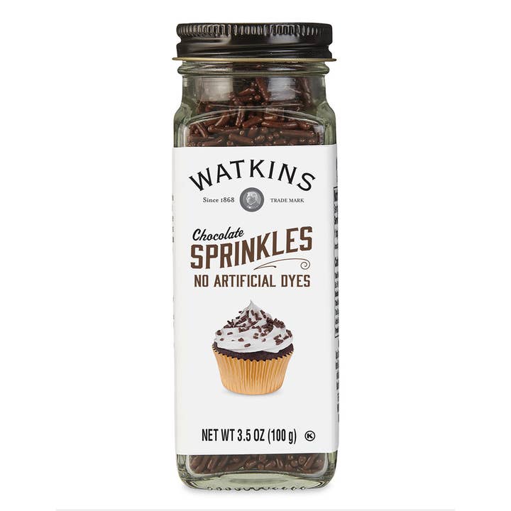 The Watkins Co. - Wholesale Sprinkles - Chocolate Decorating Sprinkles 3.5 oz