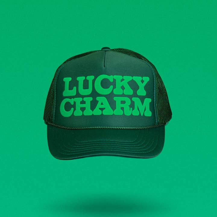Ascot + Hart - Wholesale Trucker Hat - Women's - Lucky Charm Trucker