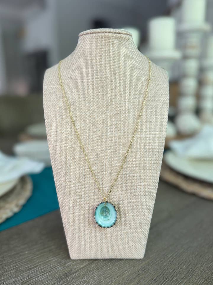 Limpet Shell Pendant Necklace for wholesale by Made on Maidstone