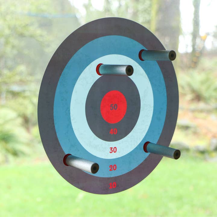 Mighty Fun! - Wholesale Toy Set - Kids - Blow Darts Target Set