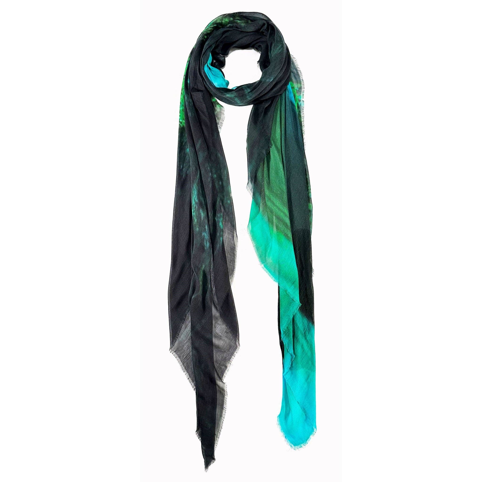 Blue Pacific – wholesale Halsduk - Dam – Blå Lagunen-scarf2