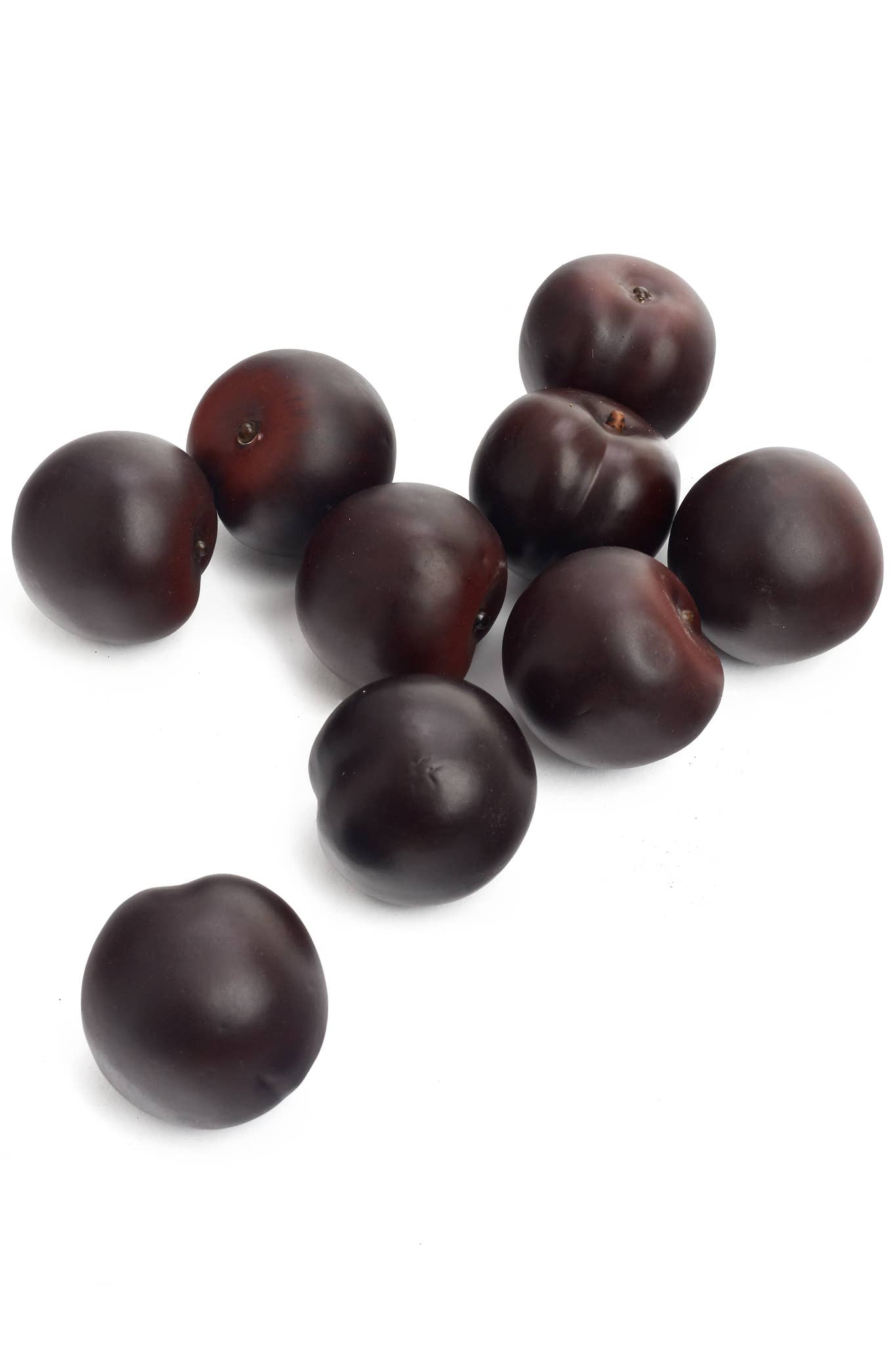 Studio Specialties - Wholesale Decorative Tabletop Object - PLUMS (6) PURPLE 2.25"0