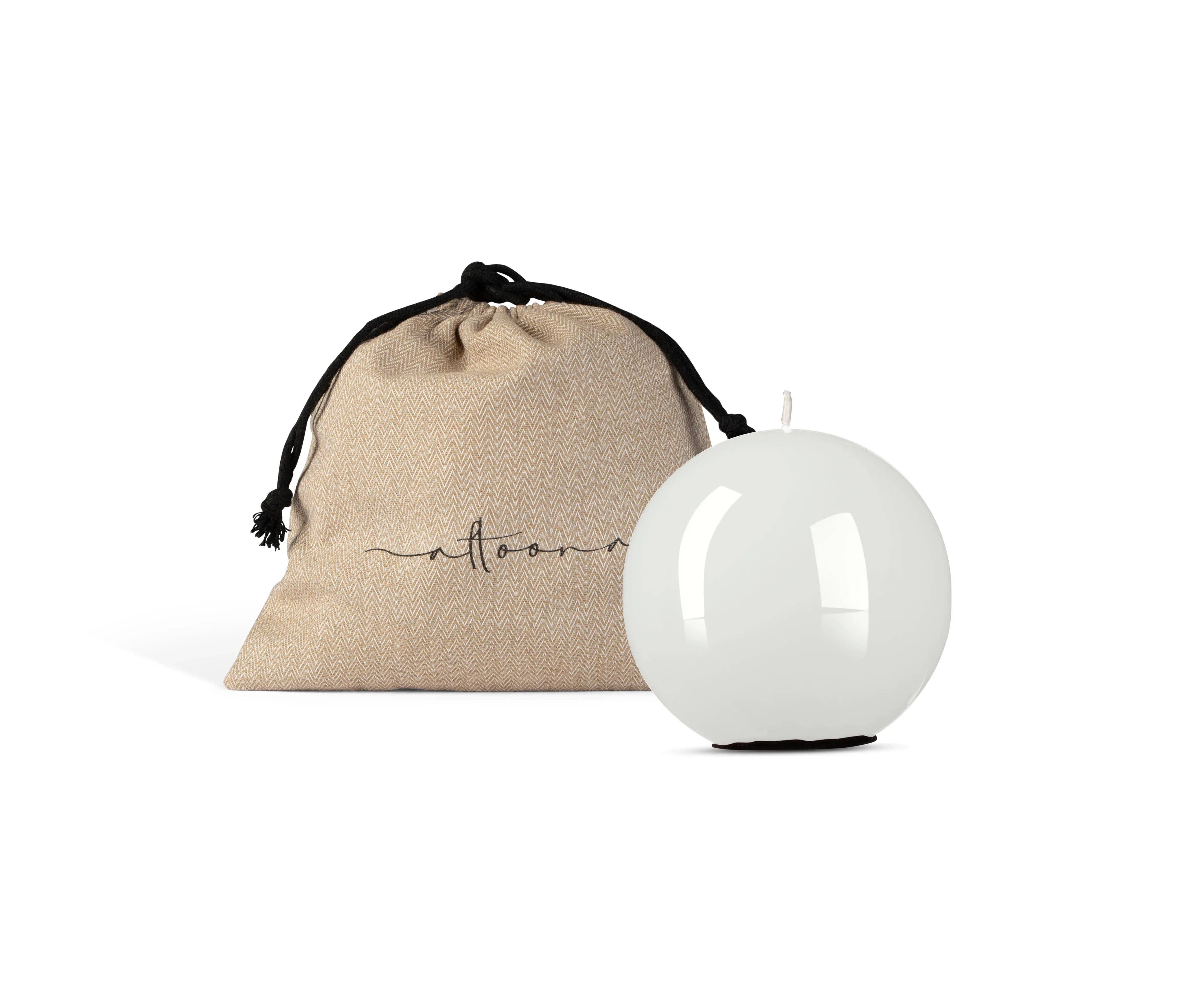 Altoonastore - Vente Bougies originales - Bougie sphérique à haute brillance peinte à la main1