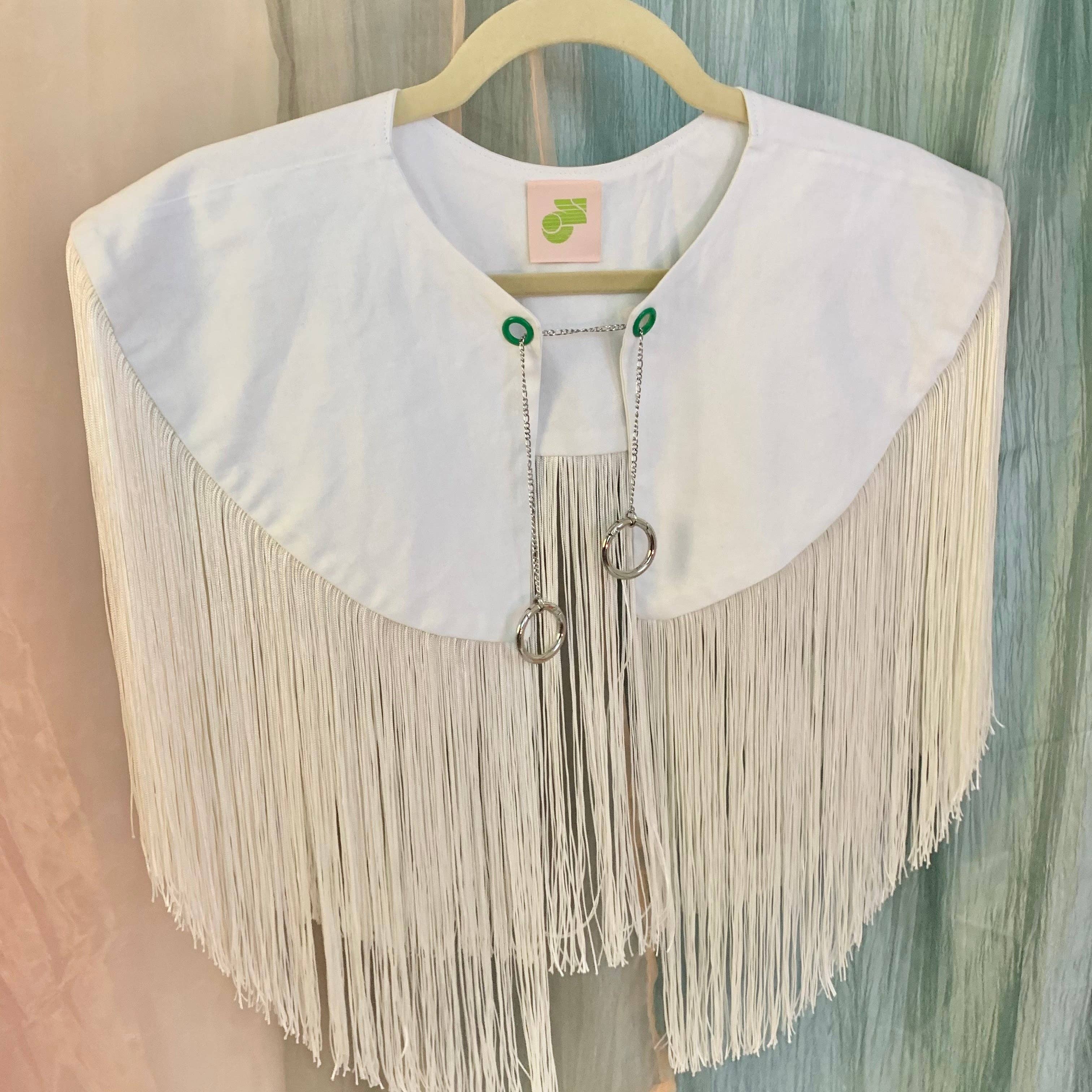 Shop Journal Vintage - Wholesale Blouse - Women's - Fringe chain detachable collar7
