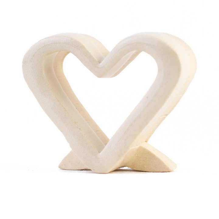 MudLOVE - Wholesale Decorative Tabletop Object - Heart - LOVE Letter5