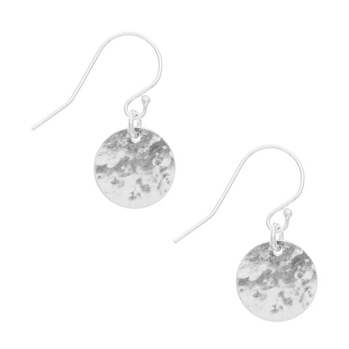 Radiance Coin Ohrringe, Silber für den Großhandel von épanoui