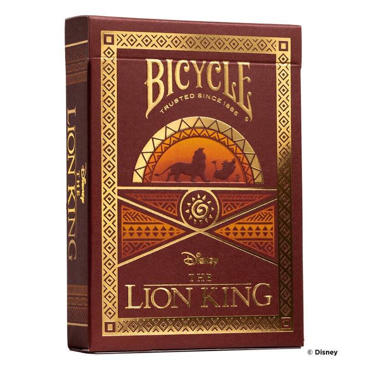 Bicycle Disney Lion King Playing Cards for wholesale by Cartamundi UK
