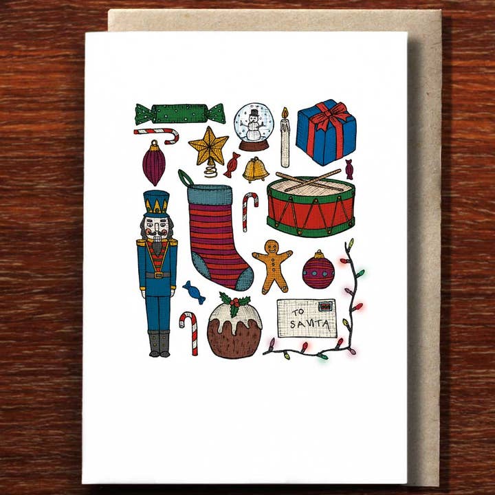 Christmas Keepsakes - Christmas Card for wholesale by The Nonsense Maker