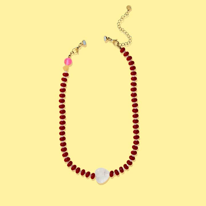 Collier Amore Full Heart - Min. 2 (N-53) pour la vente par Taylor Elliott Designs