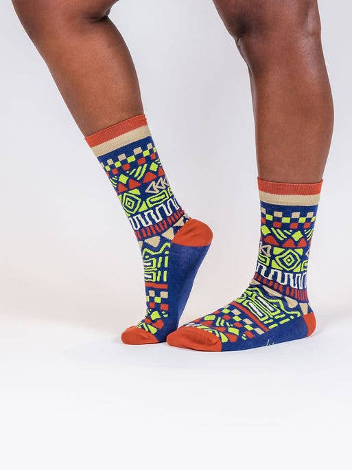 Sema Sodalite blue - Organic Cotton Socks for wholesale by Olisha socks