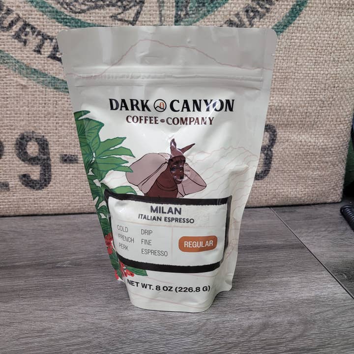 Dark Canyon Coffee Company - Wholesale Ground Coffee - Milan Espresso Coffee