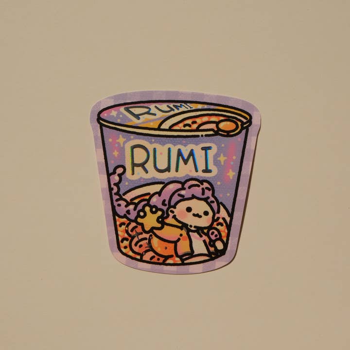 Rumi Instant Noodle - Kpop Demon Hunters Folieklistermærke for engroshandel hos 2jingis2jing