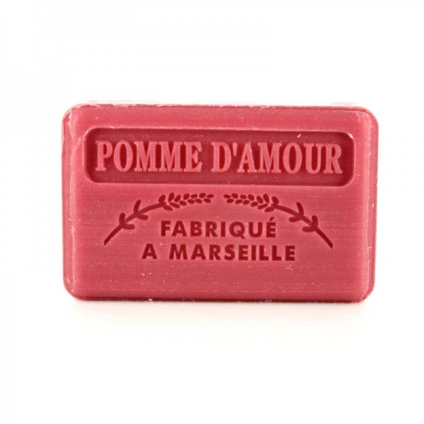 Au Savon de Marseille - Wholesale Bar Soap - Pomme d'amour - French soap with organic shea butter 125g