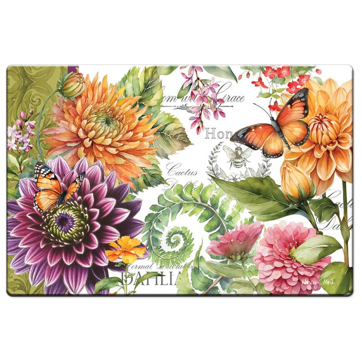 Tapis de sol décoratif confortable "Botanica" 30" x 20" pour la vente par CounterArt/Highland Home/Thirstystone