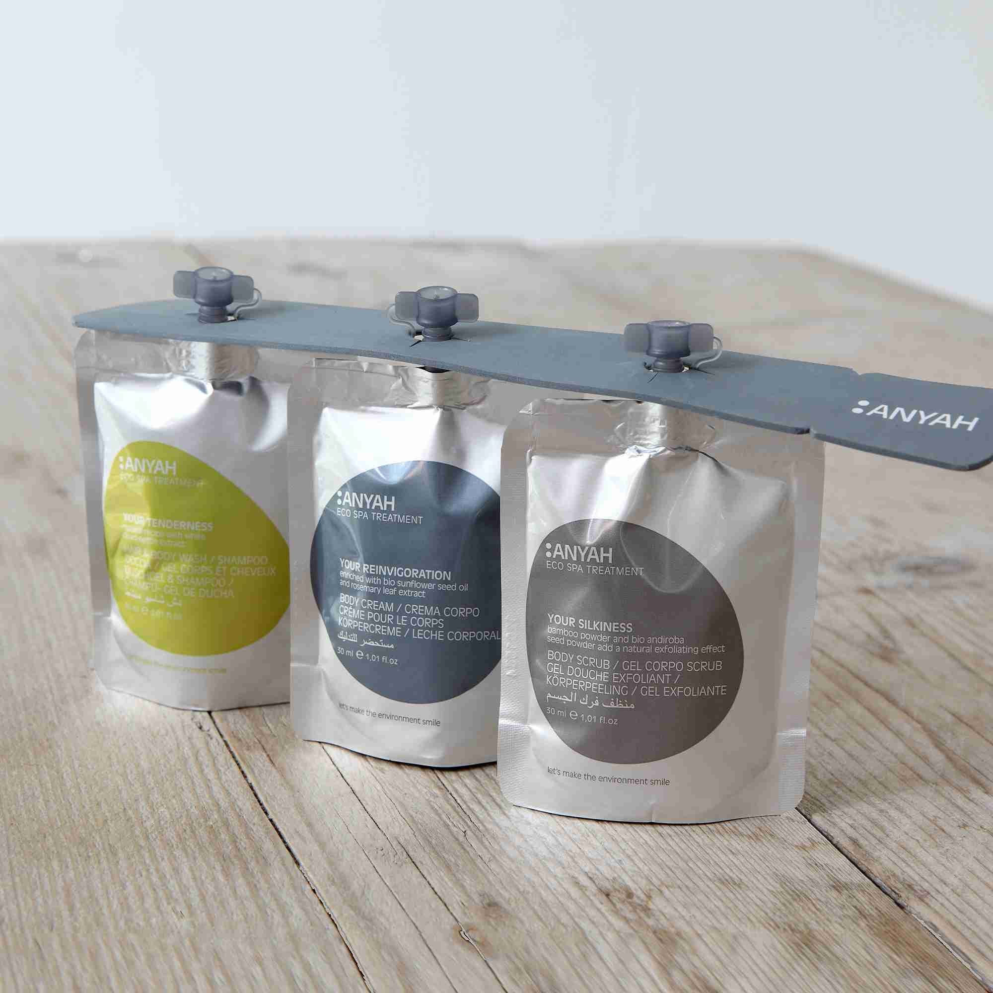 GFL Cosmetics - Wholesale Shampoo & Conditioner Set - Anyah Conditioner (1.01 Fluid Ounce) - 200Pack4