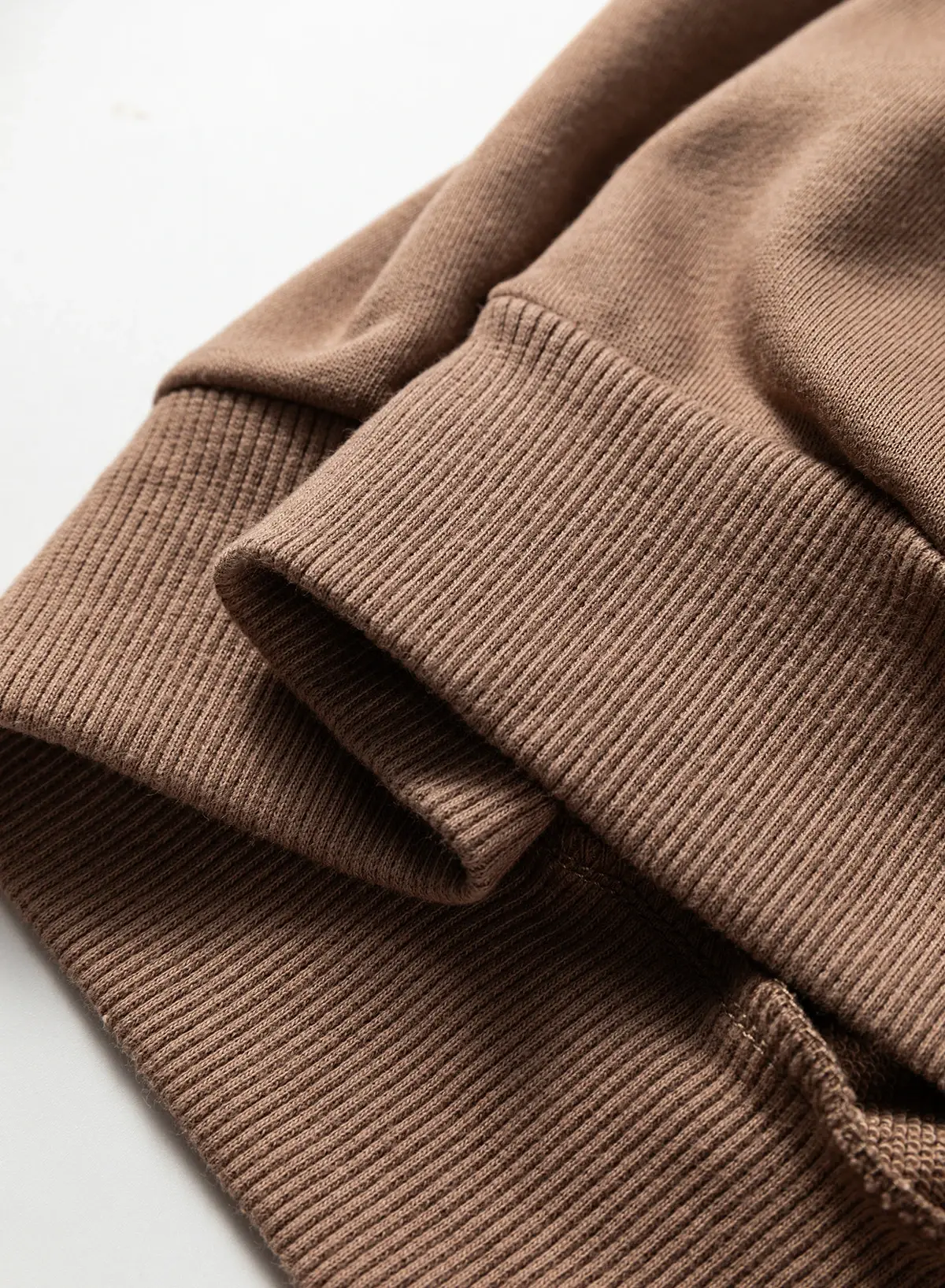 FULL TIME PURCHASE - Vente Ensemble de vêtements d'intérieur – femme - Ensemble de pull à col polo en V et pantalon de survêtement à cordon de serrage6