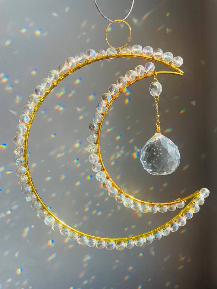 Captador solar transparente Mega Crescent para venta al por mayor de Magick Collective