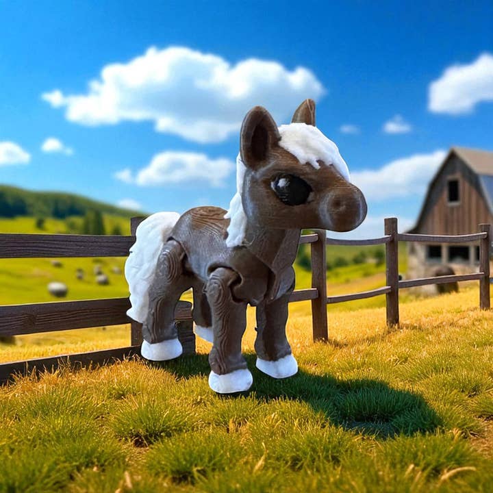 Rocky Top Delights - Wholesale Figurine Toy - Kids - Milly Horse Mini 3D Printed Animal