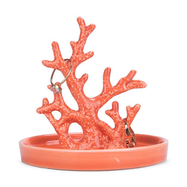 Ring holder,Reef,coral,porcelain for wholesale by Balvi
