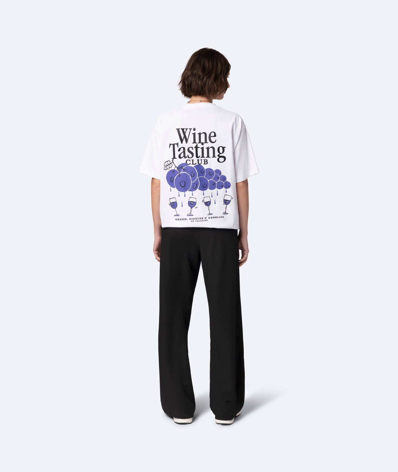 Wine Tasting T-Shirt - White for wholesale on Faire9