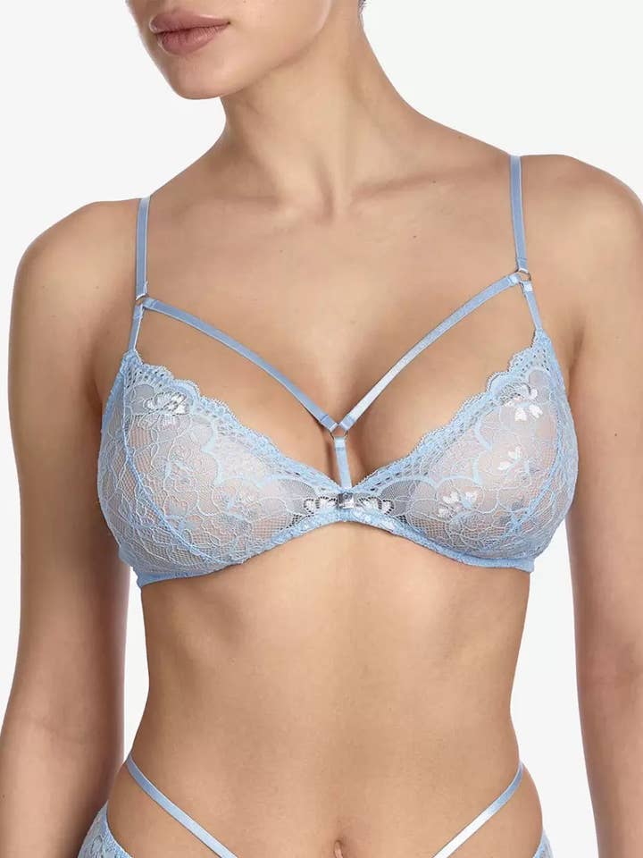 Malbeck Blonde Polstret Bralette for engroshandel hos NENYA x Bretelle