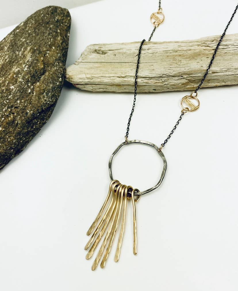 Laura J Designs - Wholesale Pendant/Charm Necklace - Elektra Bars Necklace5