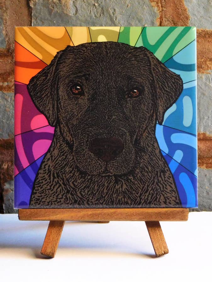 Carreau d'art en céramique au chocolat pour la vente par Sabyloo