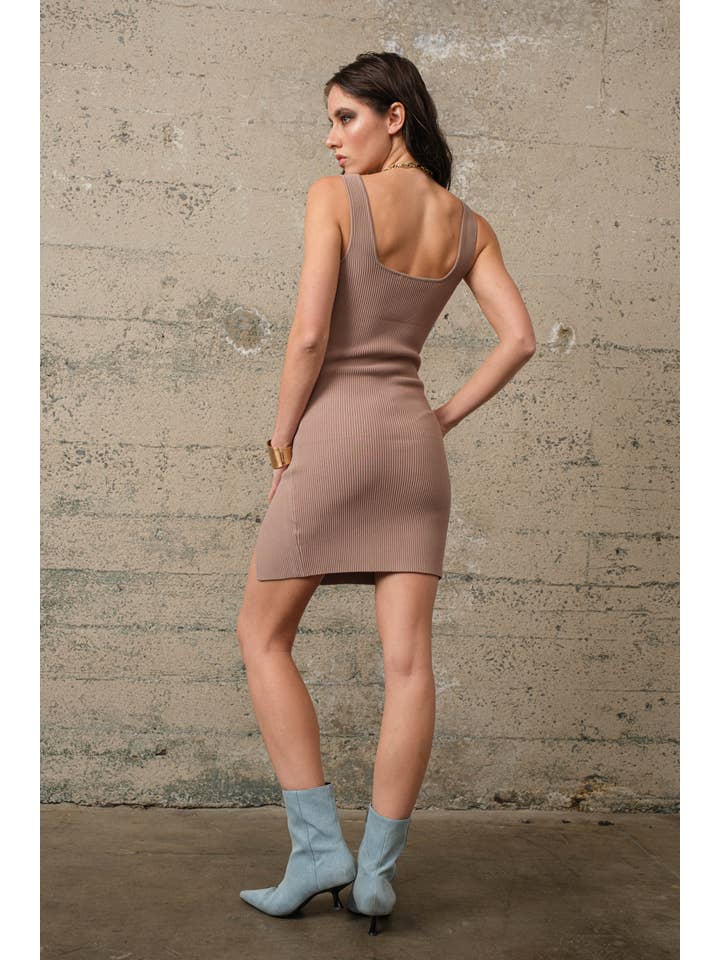 Signature 8 - Wholesale Dress - Women's - SCLUPT KNIT DRESS S6266