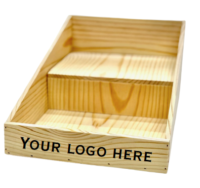 Mill 54 - Wholesale Display Case - Two-tiered Counter Display Box4