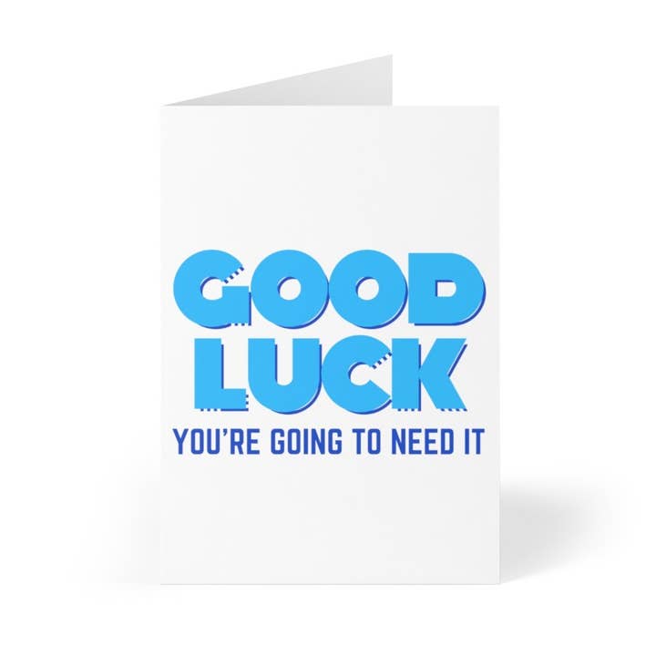 R is for Robo – postal de felicitações por atacado – Boa Sorte - Divertimento Engraçado Cartão de Parabéns Rude Congrats1