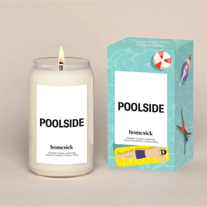 Poolside Candle for wholesale by Homesick Candles