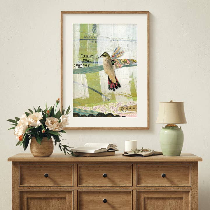 Kelly Rae Roberts - Wholesale Art Print - Trust Your Journey - Print2