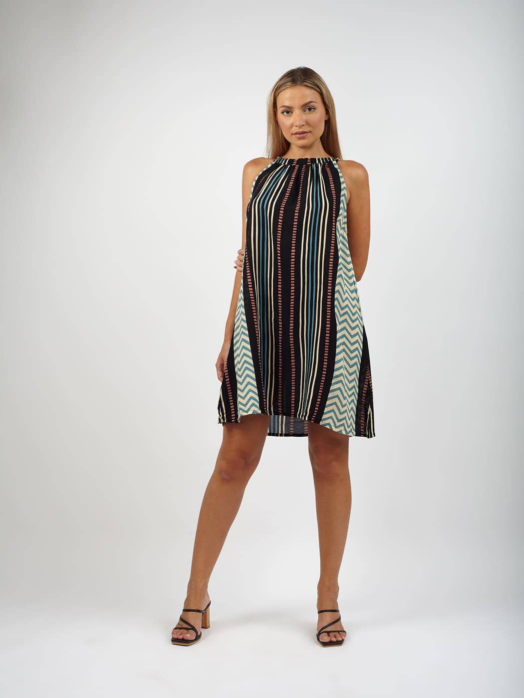 Bijondo - Venta al por mayor Vestido - Mujer - Vestido corto de rayón Mariana3