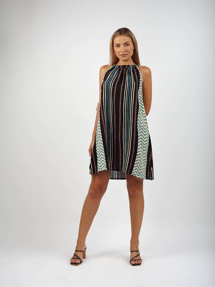 Bijondo - Venta al por mayor Vestido - Mujer - Vestido corto de rayón Mariana3