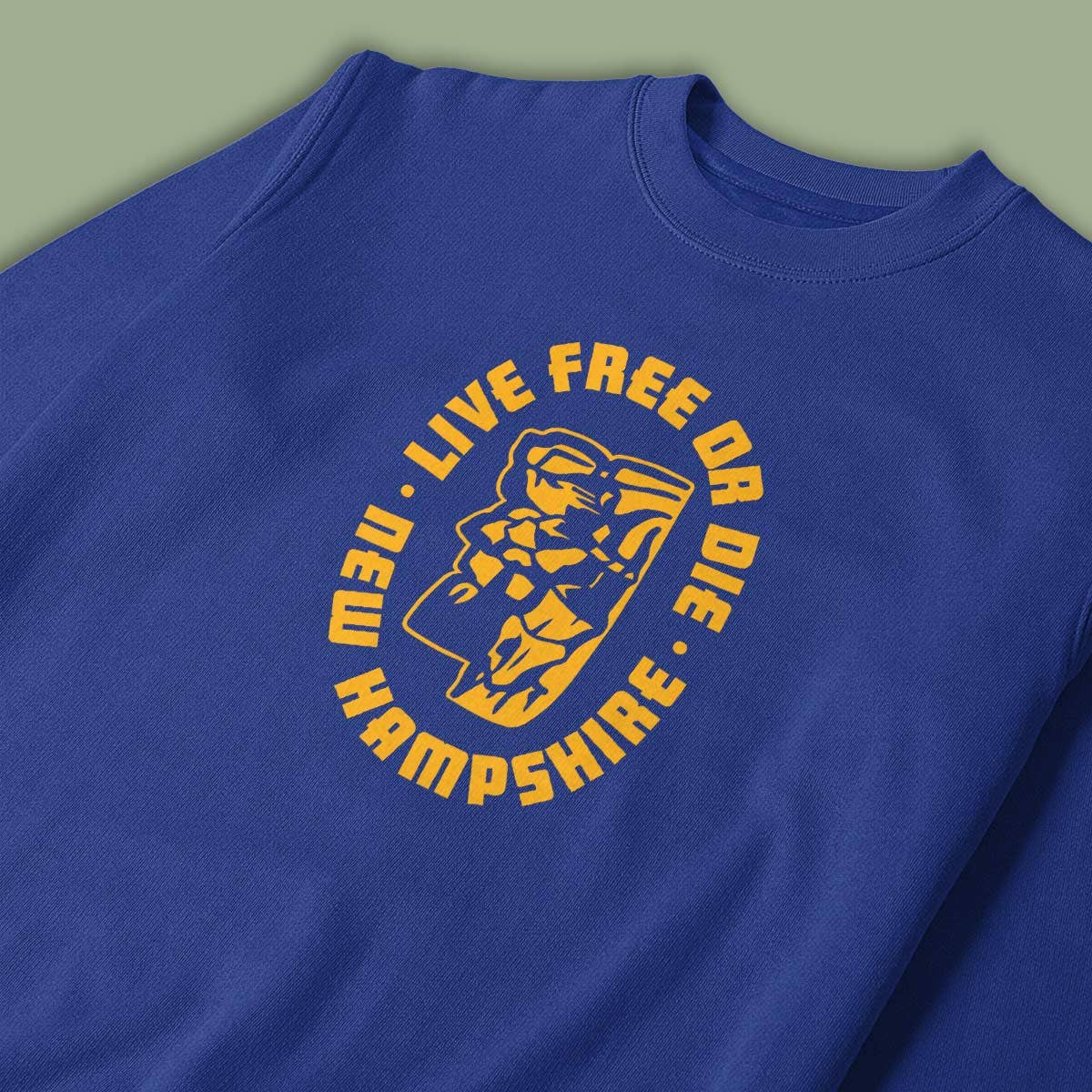 RetroPlanet - Wholesale Hoodie - Unisex - New Hampshire Live Free Or Die T-Shirts Sweatshirts Hoodies6