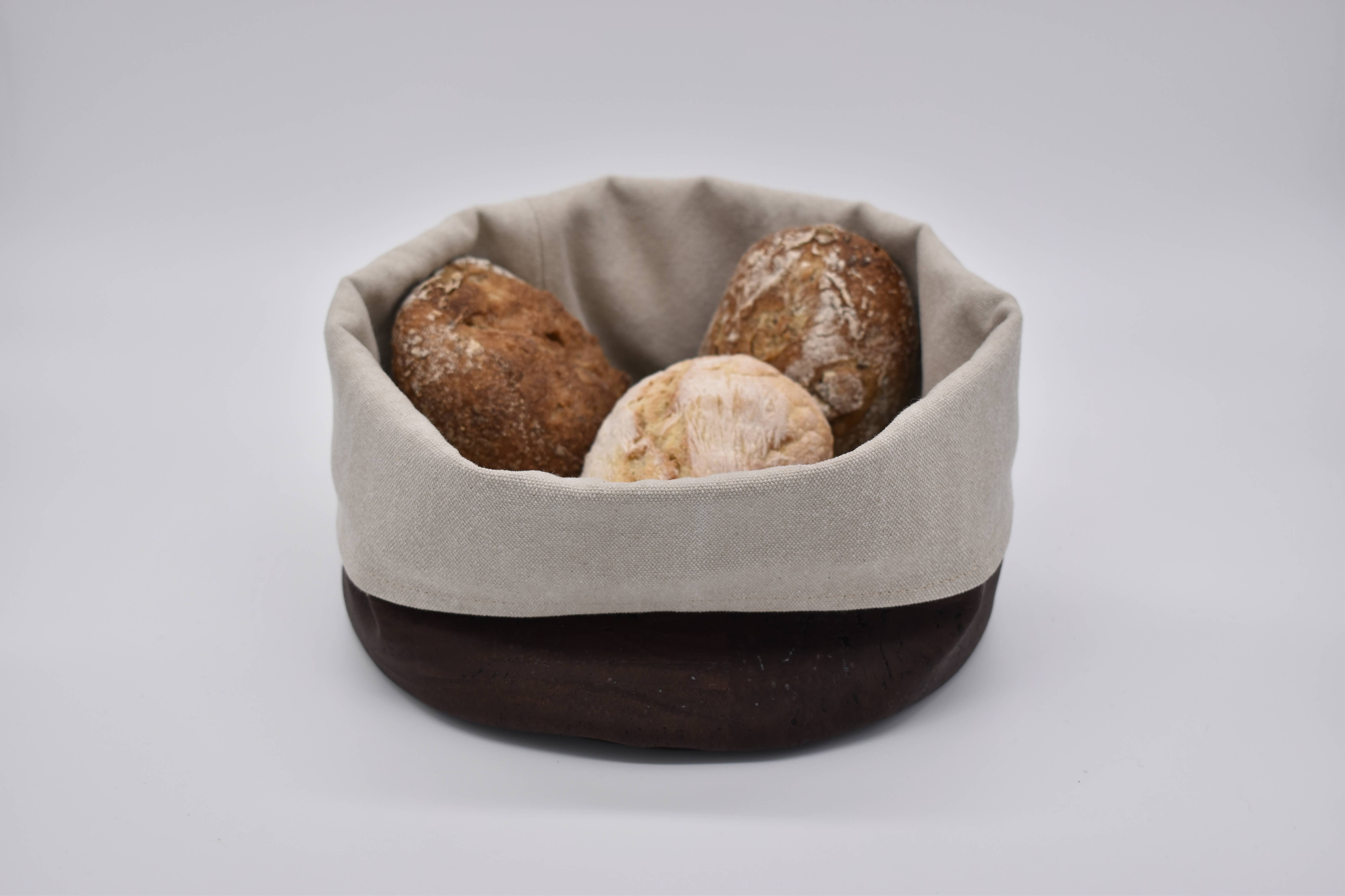 Carpel - Wholesale Bread Box - Small Cork Bread Basket7