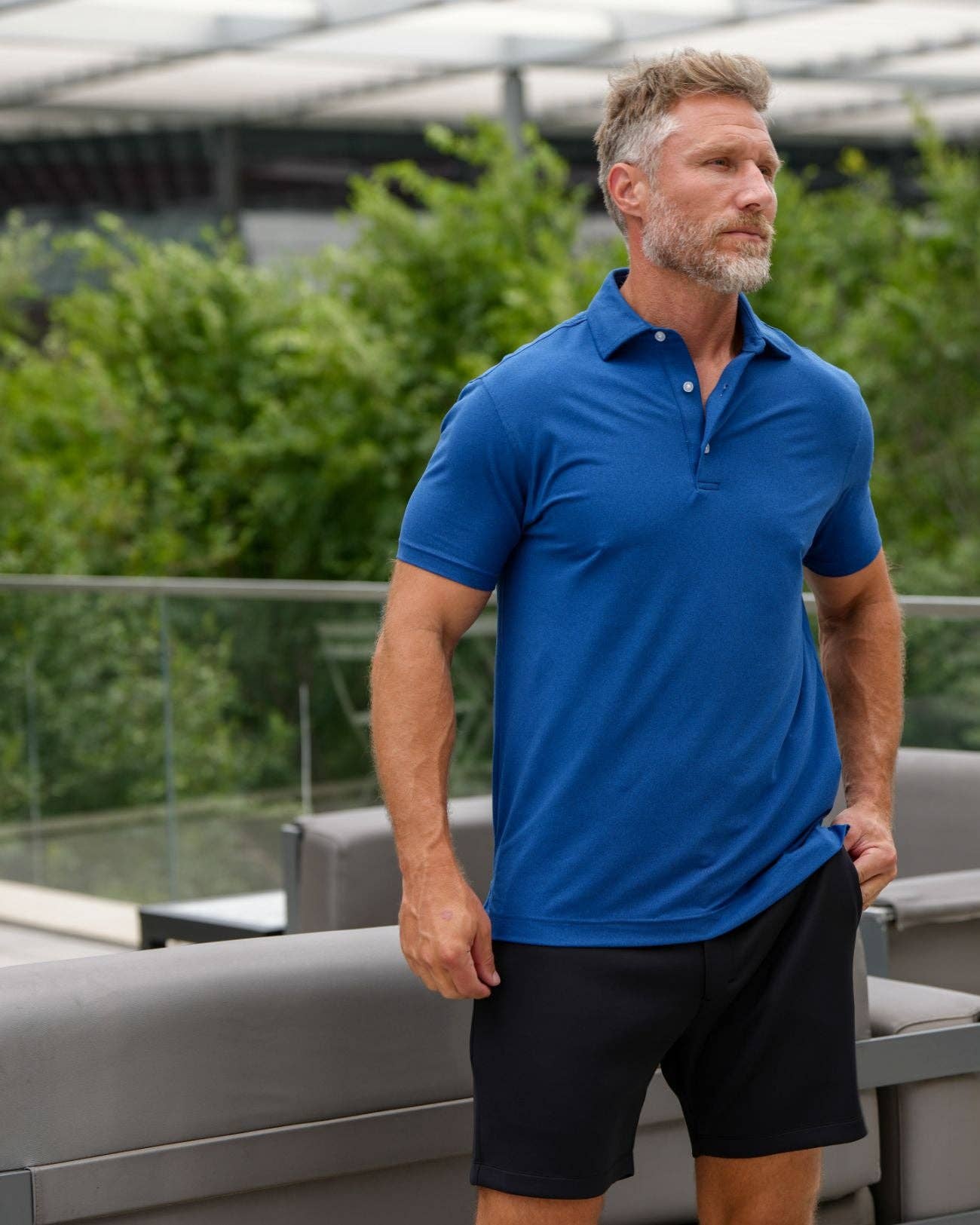 USA Palm - Wholesale Polo - Men's - Heathered Polo76